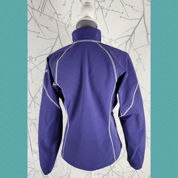 Eddie Bauer First Ascent Purple Full Zip Lightweight Jacket - Picture 3 of 4